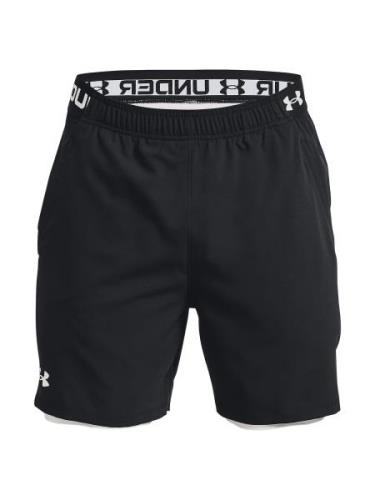 UNDER ARMOUR Sportsbukser 'Vanish'  sort / hvid