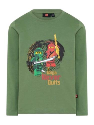 LEGO® kidswear Shirts 'TAYLOR 714'  mørkegrøn / blandingsfarvet