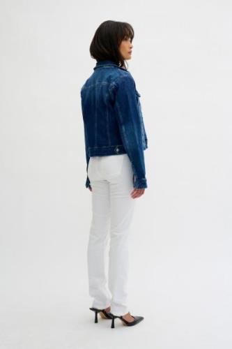 My Essential Wardrobe Overgangsjakke  blue denim