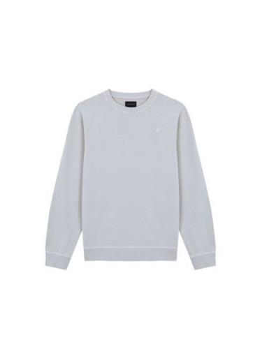 Scalpers Sweatshirt  lysegrå / hvid