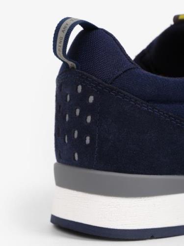 Scalpers Sneaker low 'Skull'  navy / grå / orange