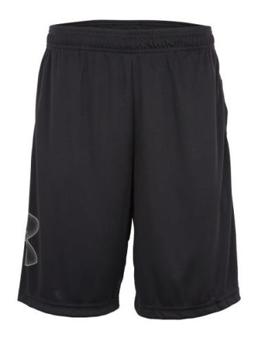 UNDER ARMOUR Sportsbukser 'Tech'  sort / hvid