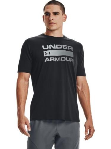 UNDER ARMOUR Funktionsskjorte 'Team Issue'  sort / sølv