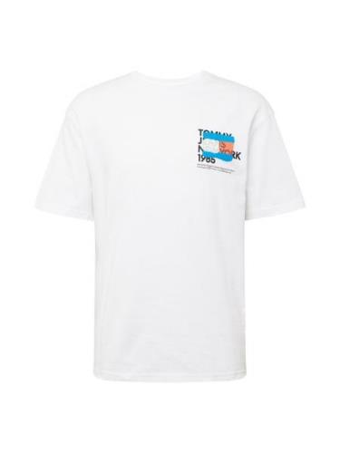Tommy Jeans Bluser & t-shirts  azur / rød / sort / hvid