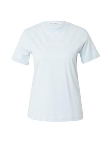 Calvin Klein Jeans Shirts 'INSTITUTIONAL'  lyseblå / hvid