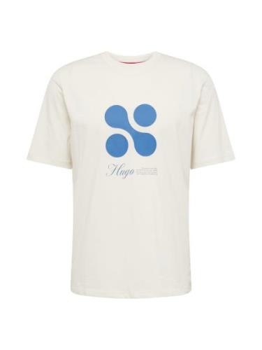 HUGO Bluser & t-shirts 'Dooling'  lyseblå / uldhvid