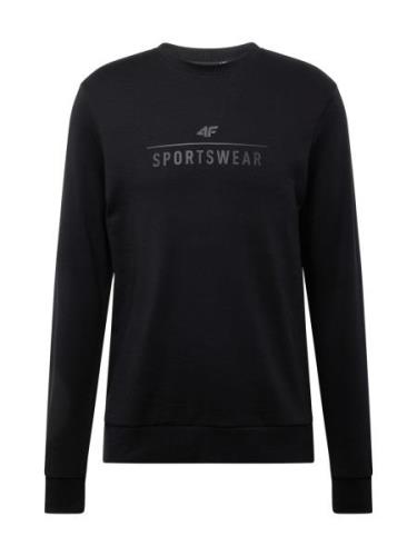 4F Sportsweatshirt  mørkegrå / sort