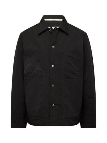 NORSE PROJECTS Overgangsjakke 'Pelle'  sort / hvid