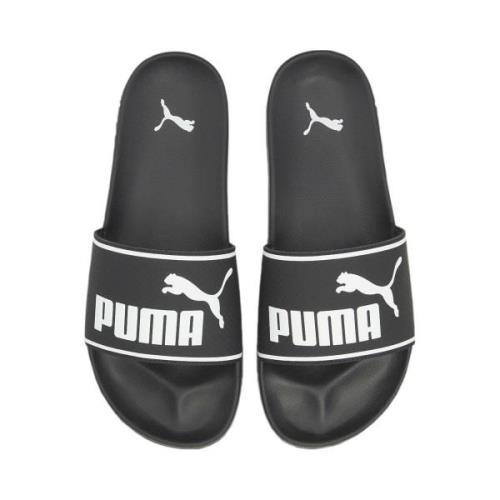 PUMA Strand-/badesko 'Leadcat 2.0'  sort / hvid