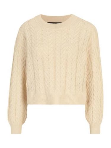 Vero Moda Petite Pullover 'FABULOUS'  sand