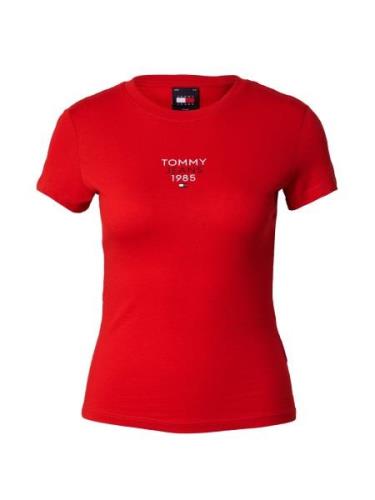Tommy Jeans Shirts 'ESSENTIAL'  navy / rød / hvid