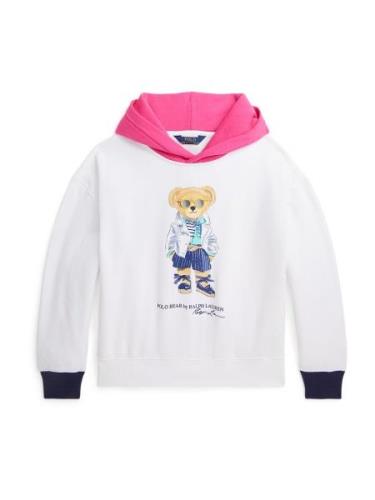 Polo Ralph Lauren Sweatshirt 'BEAR'  beige / blå / pink / hvid