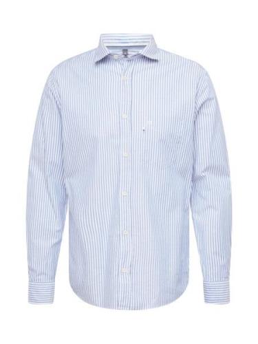 OLYMP Forretningsskjorte  blå / hvid