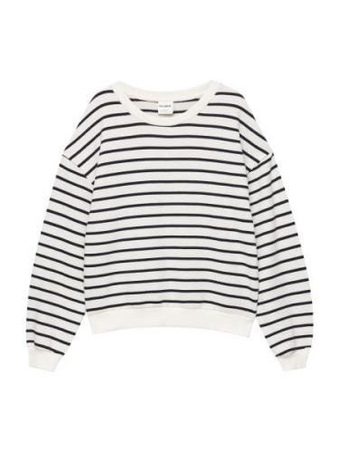 Pull&Bear Sweatshirt  sort / hvid