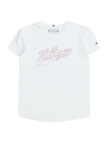 TOMMY HILFIGER Bluser & t-shirts  pink / hvid