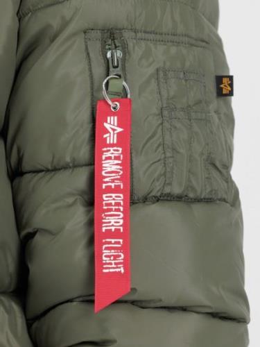 ALPHA INDUSTRIES Overgangsjakke  oliven / orange / rød / sort / hvid