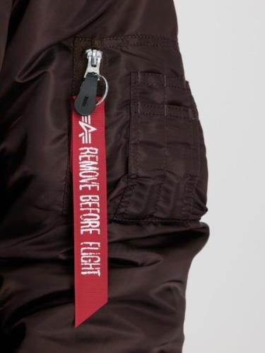 ALPHA INDUSTRIES Overgangsjakke  brun / rød