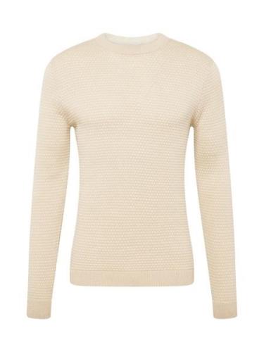 Only & Sons Pullover 'TAPA'  beige / creme
