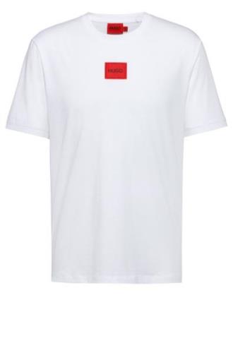 HUGO Bluser & t-shirts 'Diragolino212'  lys rød / sort / hvid