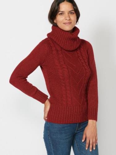 KOROSHI Pullover  carminrød