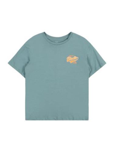 Jack & Jones Junior Shirts 'TREND'  cyanblå / orange / hvid