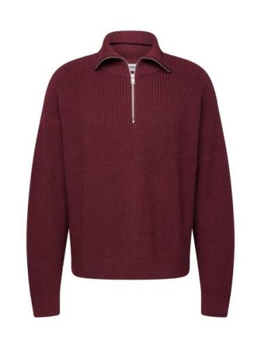 WEEKDAY Pullover 'Harry'  bordeaux
