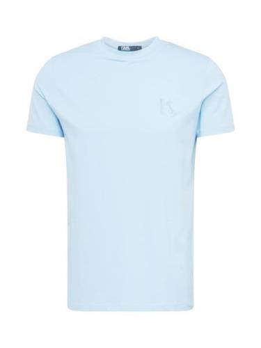 Karl Lagerfeld Bluser & t-shirts  lyseblå / hvid
