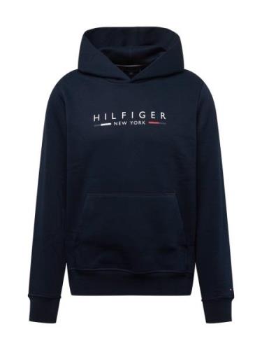 TOMMY HILFIGER Sweatshirt 'NEW YORK'  navy / rød / hvid