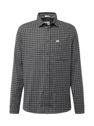 Pepe Jeans Skjorte 'CONSTER'  grå / mørkegrå / sort