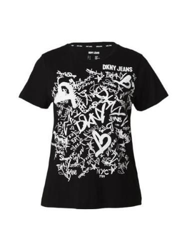 DKNY Shirts  sort / hvid