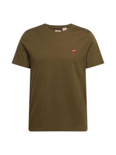 LEVI'S ® Bluser & t-shirts 'SS Original HM Tee'  oliven / rød / hvid