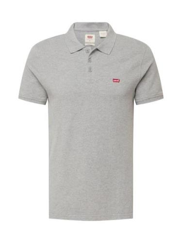 LEVI'S ® Bluser & t-shirts 'Housemark Polo'  grå-meleret / rød / hvid