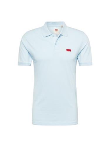 LEVI'S ® Bluser & t-shirts 'Slim Housemark Polo'  lyseblå / rød