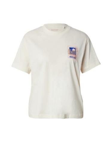 MUSTANG Shirts 'Alina'  blå / lyserød / offwhite