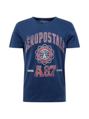 AÉROPOSTALE Bluser & t-shirts  navy / kirsebærsrød / hvid