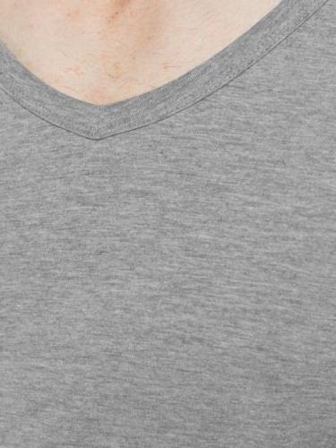 JACK & JONES Bluser & t-shirts  grå-meleret