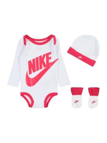 Nike Sportswear Sæt 'Futura'  carminrød / hvid