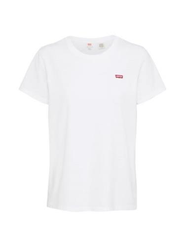 LEVI'S ® Shirts 'Perfect Tee'  rød / hvid