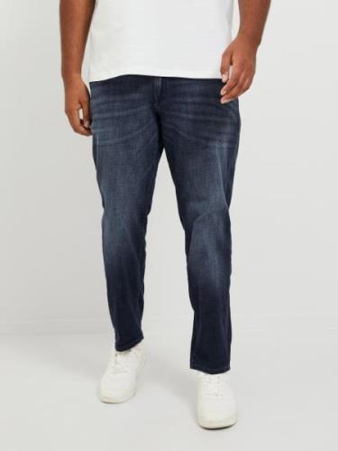 Jack & Jones Plus Jeans 'JJIGlenn JJFox'  mørkeblå