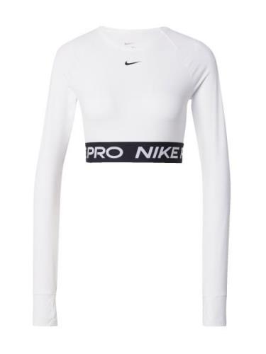 NIKE Funktionsbluse 'PRO'  sort / hvid