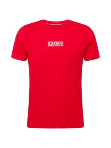 TOMMY HILFIGER Bluser & t-shirts  lilla / rød / hvid