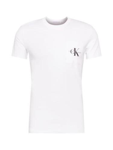 Calvin Klein Jeans Bluser & t-shirts  grå / sort / hvid