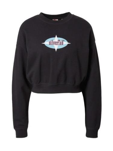 LEVI'S ® Sweatshirt 'Graphic Laundry Crew'  lyseblå / lys pink / sort ...