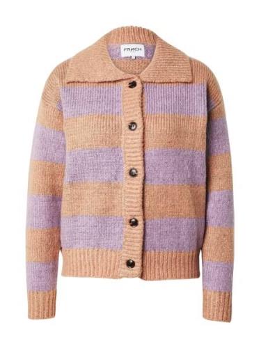 FRNCH PARIS Cardigan  pastellilla / abrikos