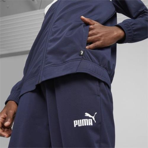 PUMA Træningsdragt 'Poly'  navy / hvid