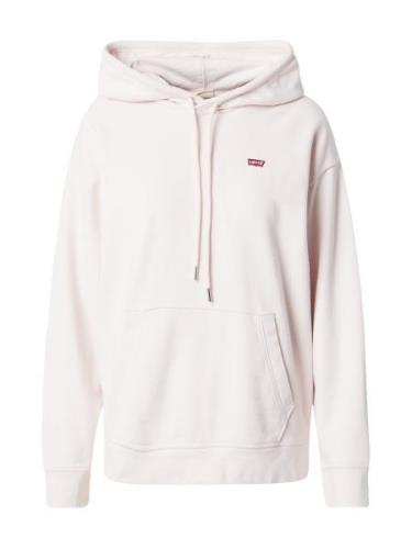LEVI'S ® Sweatshirt 'Standard Hoodie'  pastelpink / rød / hvid