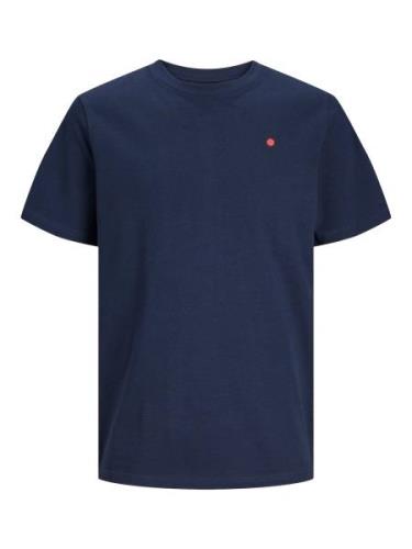 JACK & JONES Bluser & t-shirts 'Road'  navy / lys rød