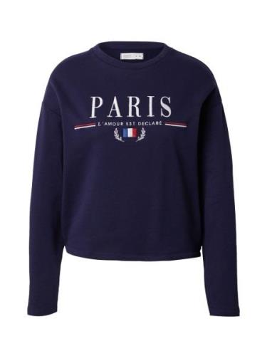 Springfield Sweatshirt 'PARIS'  blå / marin / vinrød / hvid
