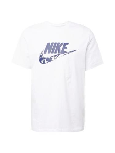 Nike Sportswear Bluser & t-shirts 'FUTURA'  ultramarinblå / hvid