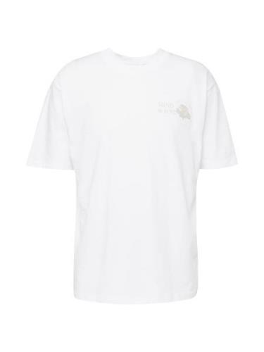 Lindbergh Bluser & t-shirts 'Mind and Soil'  pastelgrøn / hvid